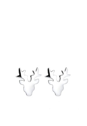 BASIC DEER - Ohrringe - silberfarben