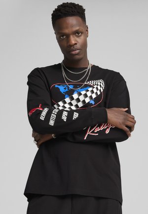 Puma GRAPHICS MOTO - Ilgarankovis viršutinės dalies drabužis - black