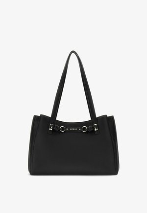 Guess, CAMELIA 3 COMPARTMENT TOTE - Bolso de mano - black