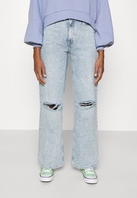 Monki Jeans straight leg - light blue