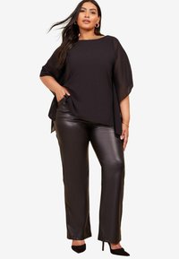 Curves Like These OVERLAY REGULAR FIT - Blūze - black