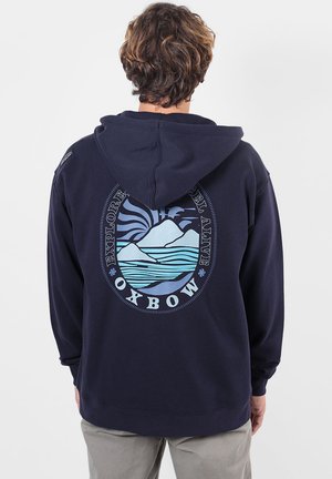 Oxbow, UNFADING - Sweat zippé - deep marine