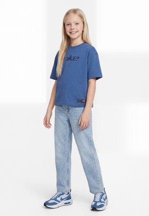 Nike Sportswear TEE DANCE UNISEX - Tricou cu imprimeu - mystic navy