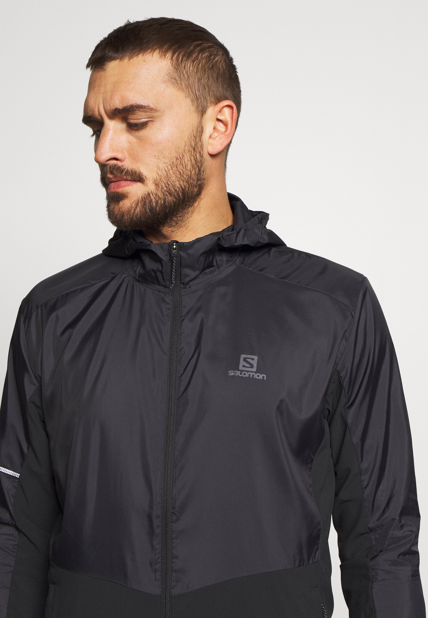 Salomon AGILE HOODIE Outdoorjakke black Zalando.no Salomon AGILE HOODIE - Outdoorjakke - black