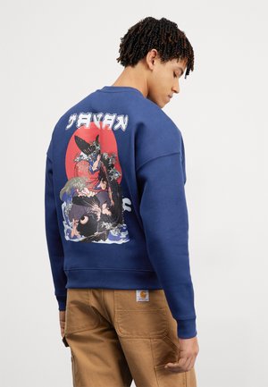 JAPAN WAVE WARRIOR  - Sweatshirt - ultra navy