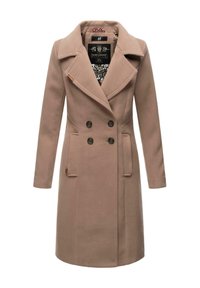 Navahoo Klassischer Mantel taupe