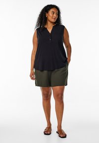 Zizzi FLASH - ÄRMELLOSE - Top - black