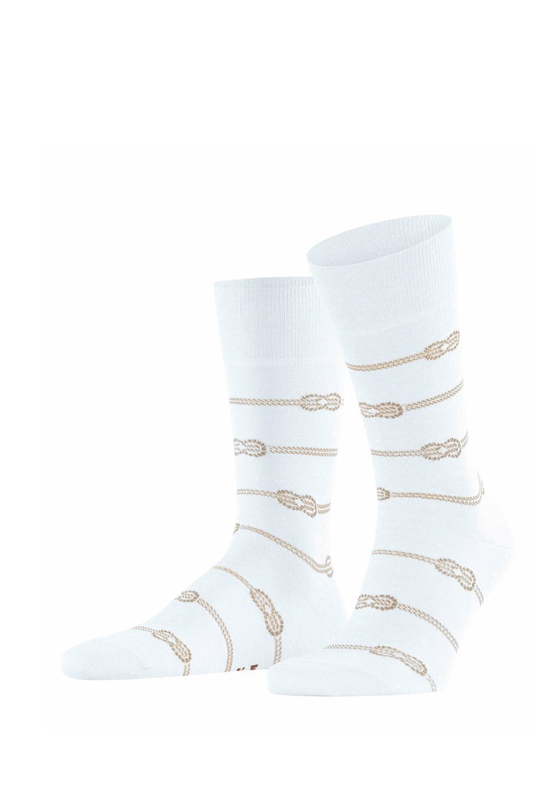 FALKE SAILING ROPE SO SOCKEN - Socken - white/weiß - Zalando