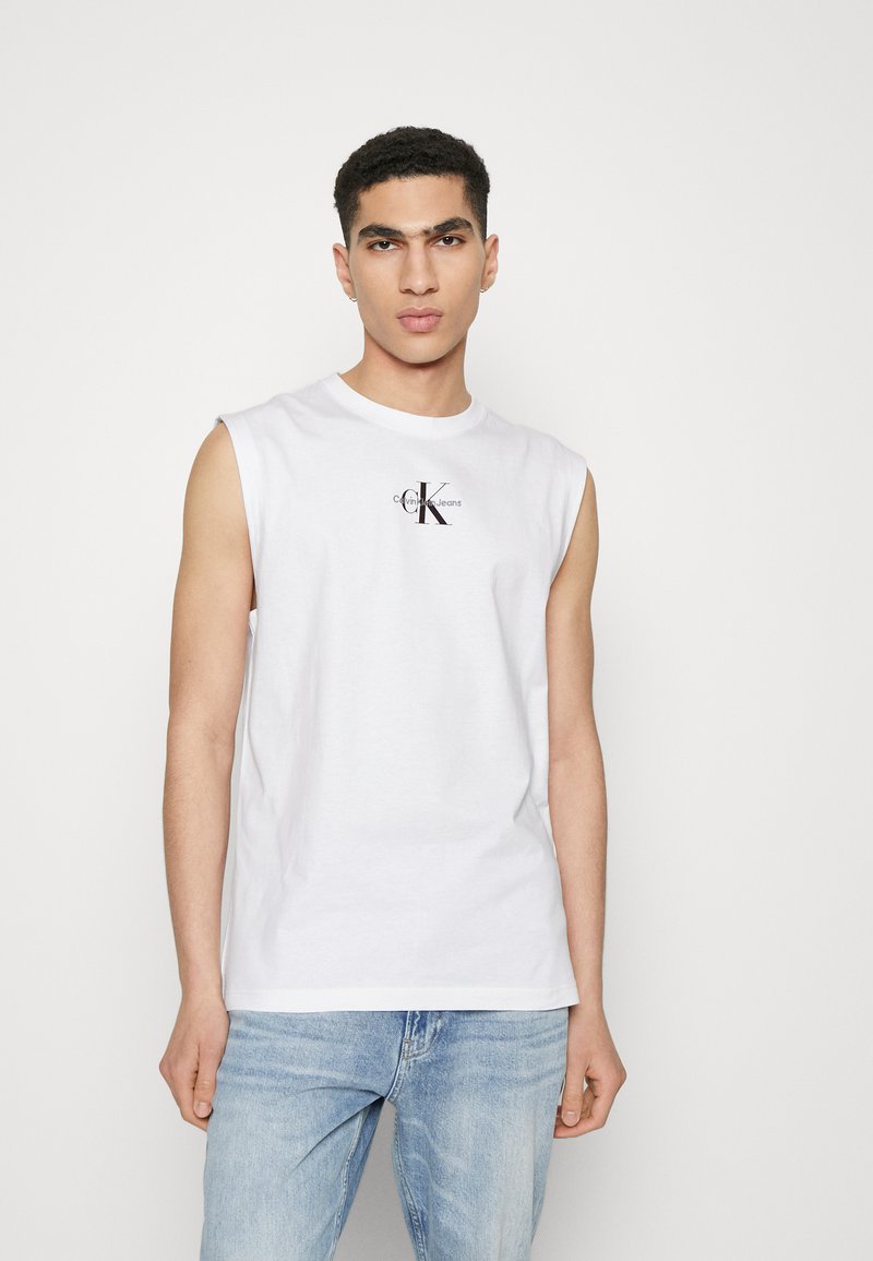 Calvin Klein Jeans Top bright white/white Zalando.co.uk
