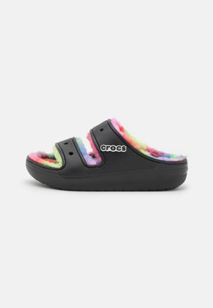 CLASSIC COZZZY SPRAY DYE - Mules - black/multi-coloured
