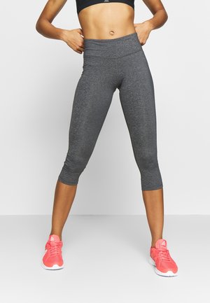 Reebok Pantalon 3/4 de sport - dark grey