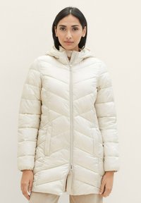 TOM TAILOR Vinterfrakke - cold beige