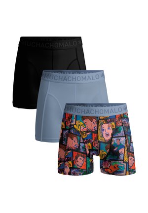 3-PACK - Boxershort - print blue/black