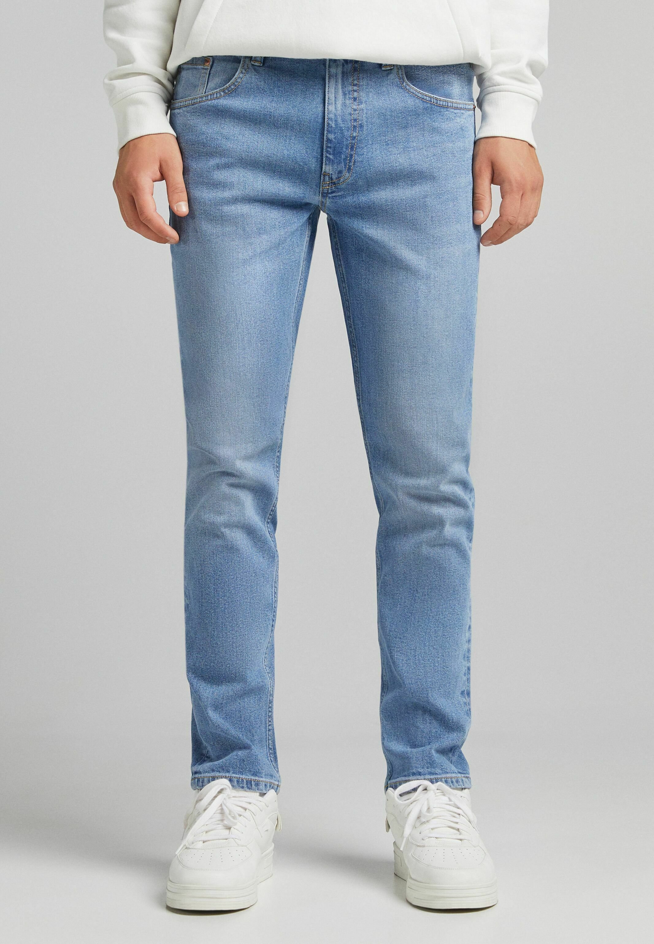 Bershka Jeans slim fit - blue denim/blu denim - Zalando.it