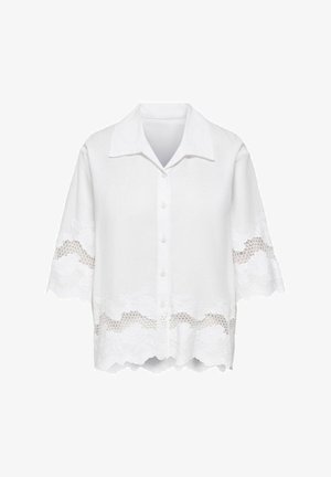 JDY, SHIRT JDYSVEA SHIRT - Nööpidega pluus - cloud dancer