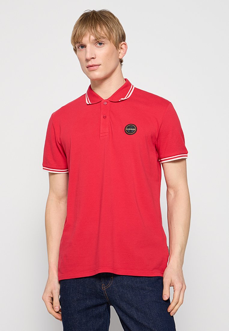 Napapijri Poloshirt rood Napapijri Poloshirt rood