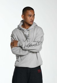 Ed Hardy EYE BALL  - Jersey con capucha - grey