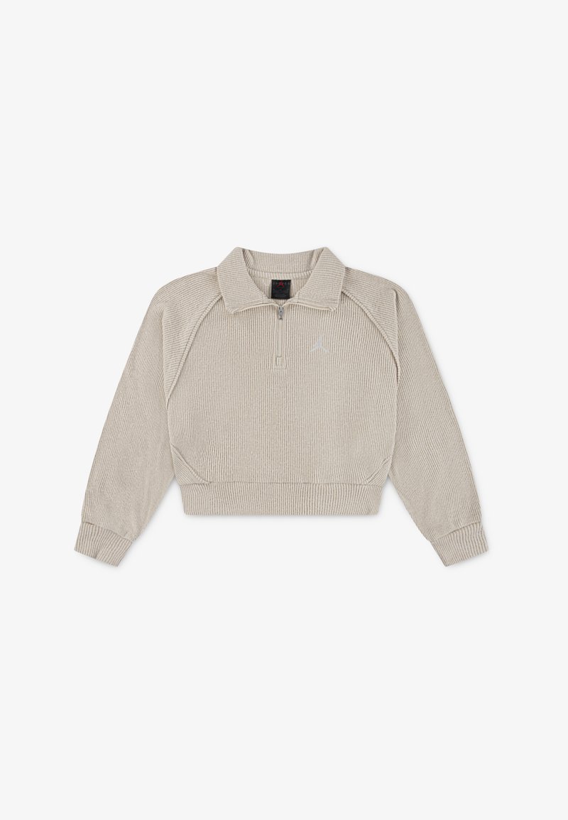 Jordan QUARTER ZIP - Športni pulover - sanddrift