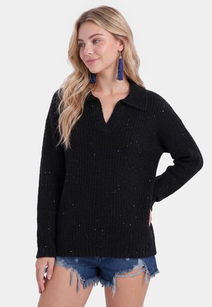 IZIA, IZIA SWEATER - Maglione - black