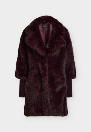 Anna Field by Zalando, ADAPTIVE_FAKE FUR JACKET - Abrigo de invierno - bordeaux