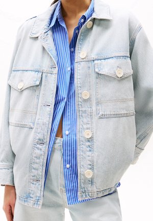 Jeansjacka - light-blue denim