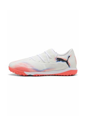 Scarpe da calcio per terreni sintetici - white/black/glowing red