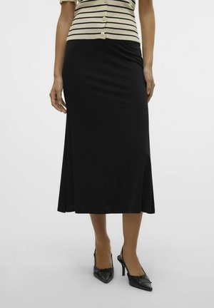 ROPER MITTLERE TAILLE - Jupe trapèze - black