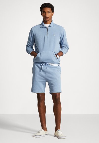 Polo Ralph Lauren LOOPBACK FLEECE QUARTER-ZIP SWEATSHIRT - Športni pulover - channel blue