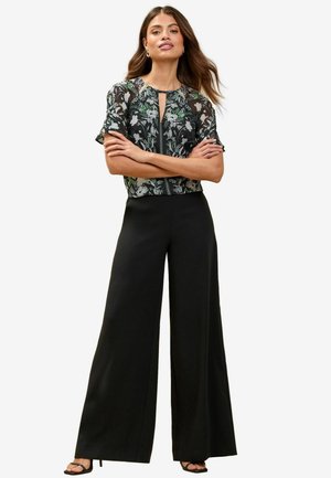REGULAR FIT - RUFFLE SHEER SLEEVE - Blouse - blue