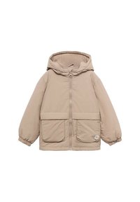 Mango Kids - HOOD - Winter jacket - light brown Thumbnail Image 1
