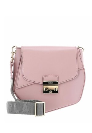 METROPOLIS PRISMA MINI - Cross body bag - alba light silver