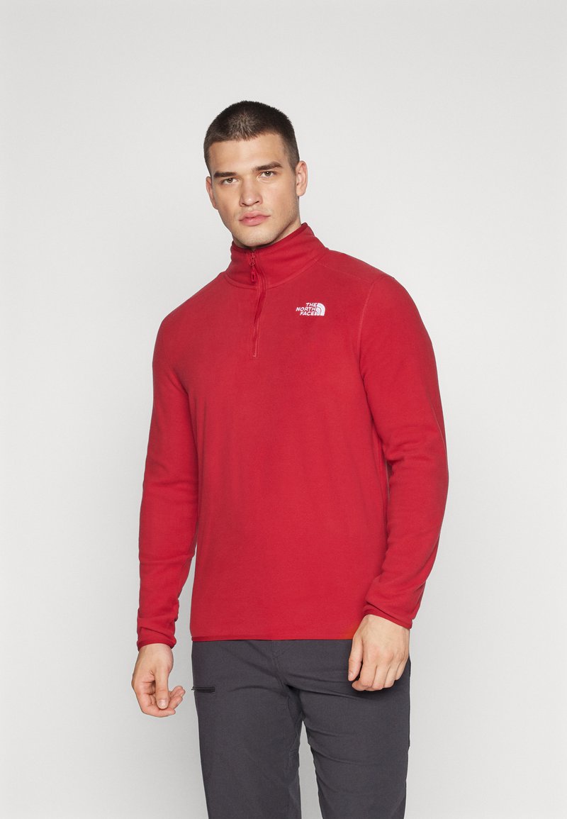 The North Face GLACIER 1/4 ZIP - Fleecepullover - garnet red