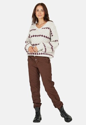 BANO STRIPE - Jumper - bone mix