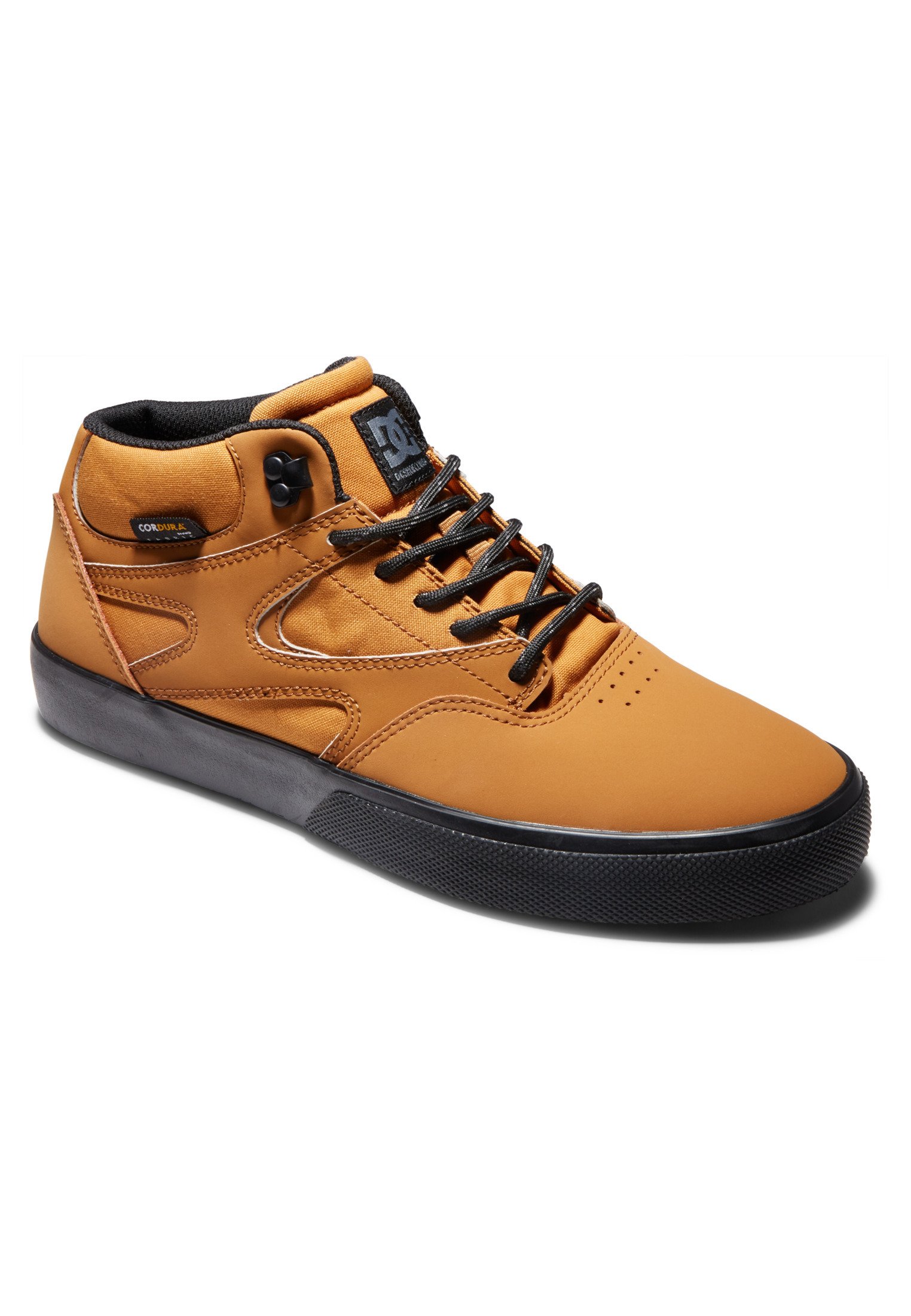 DC Shoes KALIS HALBHOHE AUS LEDER FÜR ADY - Botines con cordones -  wheat/black/amarillo - Zalando.es