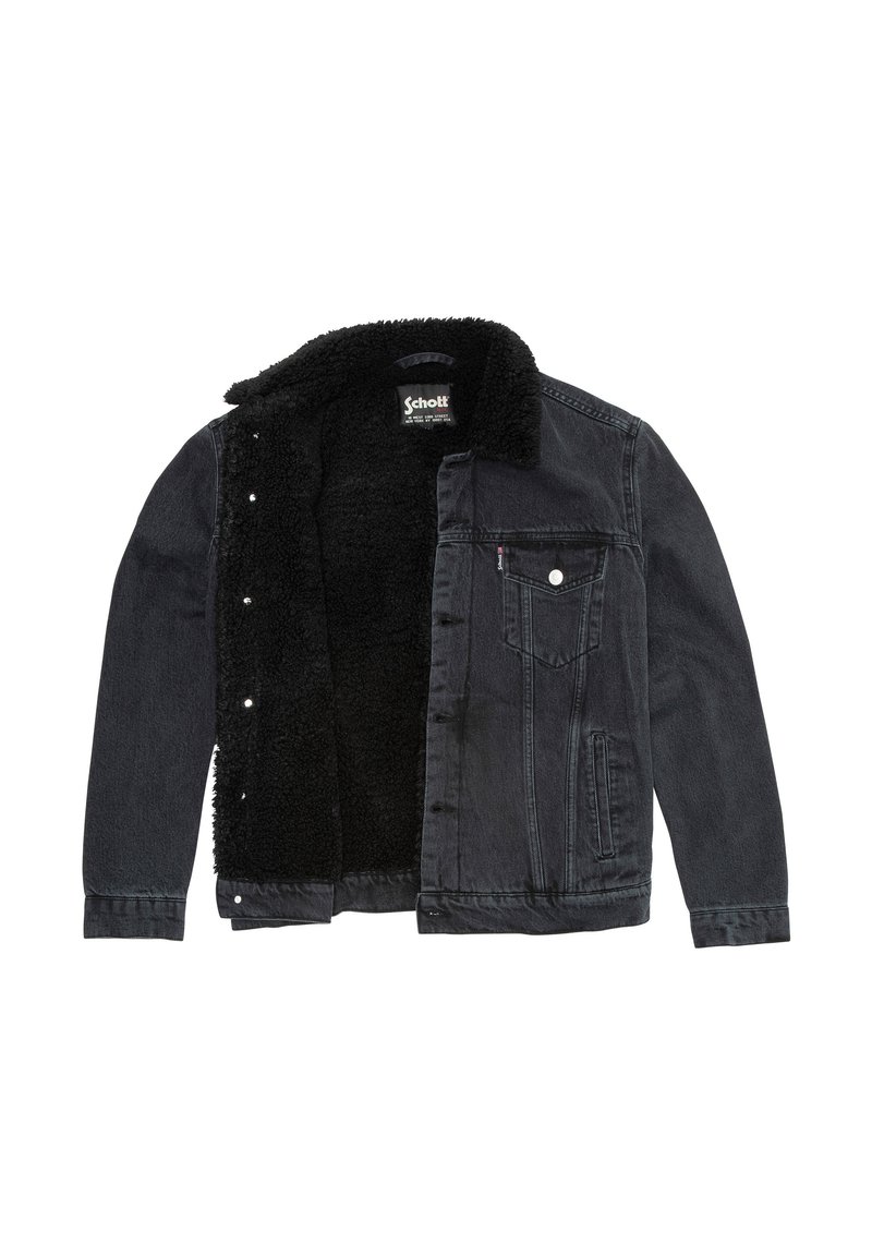 Schott TRUCK Denim jacket grey Zalando