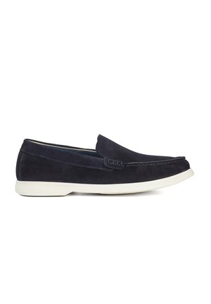 WIDE FIT BUFTON - Slip-ons - navy