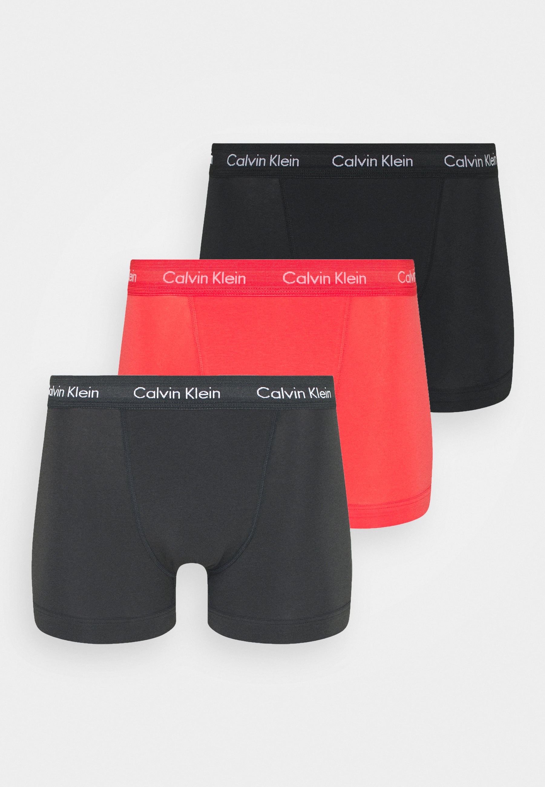 Calvin Klein Underwear TRUNK 3 PACK - Onderbroeken - black/zwart - Zalando .nl