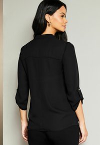 Lipsy ZIP FRONT UTILITY POCKET  - REGULAR FIT - Blúzka - black