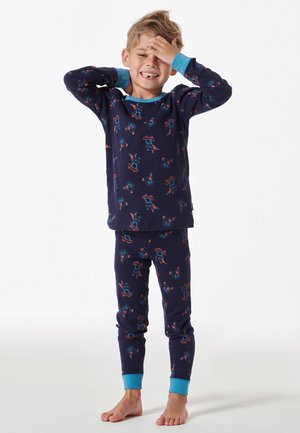 Schiesser BOYS WORLD - Conjunto de pijama - dunkelblau