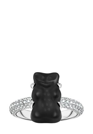 Ring - silberfarben/schwarz/weiß