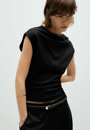 Mango, ADULT - T-shirt basique - black