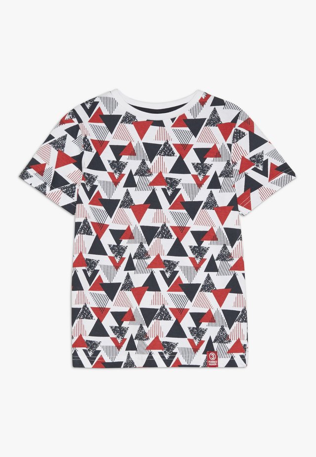 TEE - T-shirt med print - red