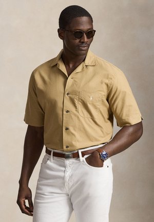 Polo Ralph Lauren Big & Tall OXFORD CAMP SHIRT - Πουκάμισο - cafe tan