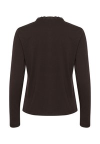 Cream CRNAIA FLOUNCE  - Bluza - chocolate plum