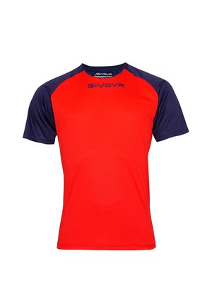 CAPO INTERLOCK SHORTSLEEVE - T-shirt basique - rot