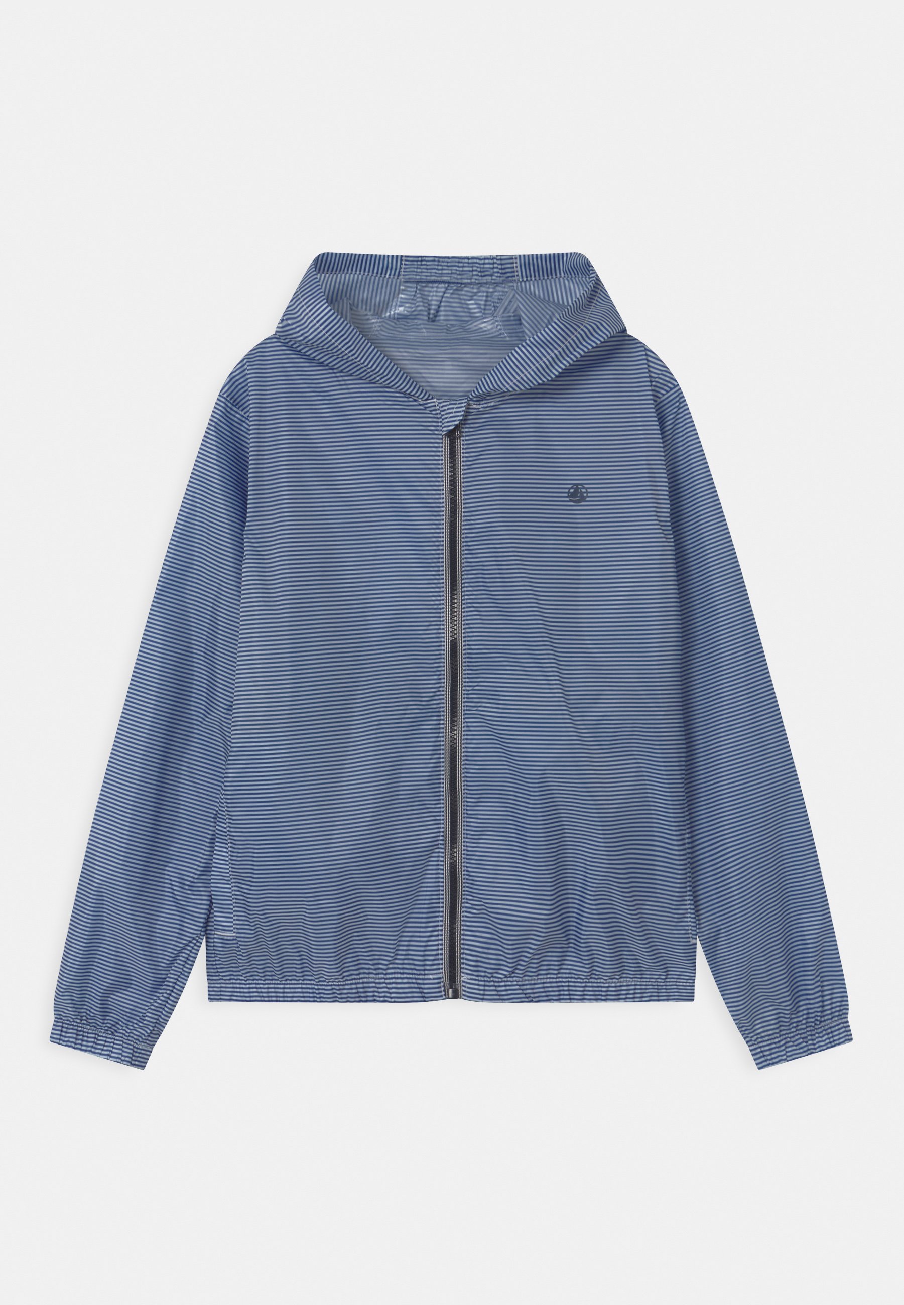 striped waterproof jacket