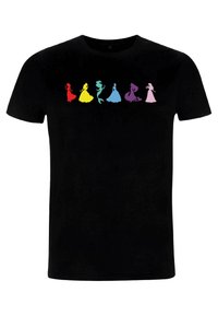 Disney PRINCESS DITSY PRINCESS UNISEX - T-shirts print - black
