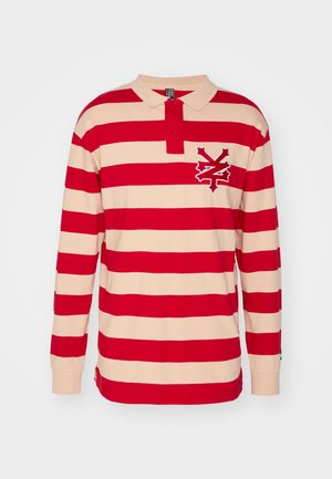 ZOO YORK RUGBY SHIRT UNISEX - Polo shirt - red/sand