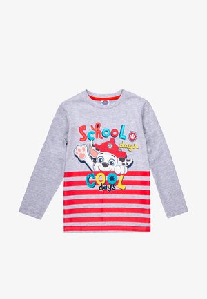 Long sleeved top - light grey melange