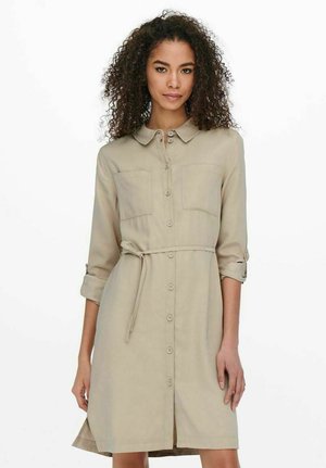 ONLNEW ACADIA-ARIS LIFE - Shirt dress - humus